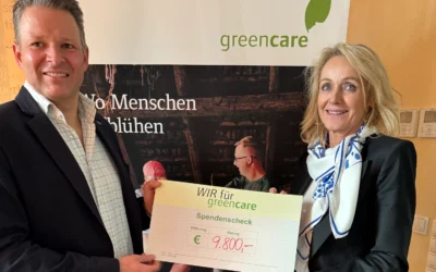 Golfen für Green Care brachte 9.800 Euro Spende