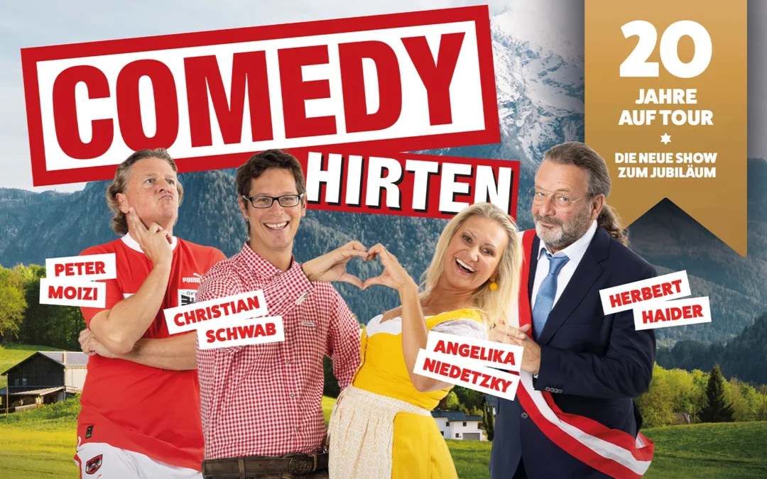 Charity Kabarett Abend mit den Comedy Hirten